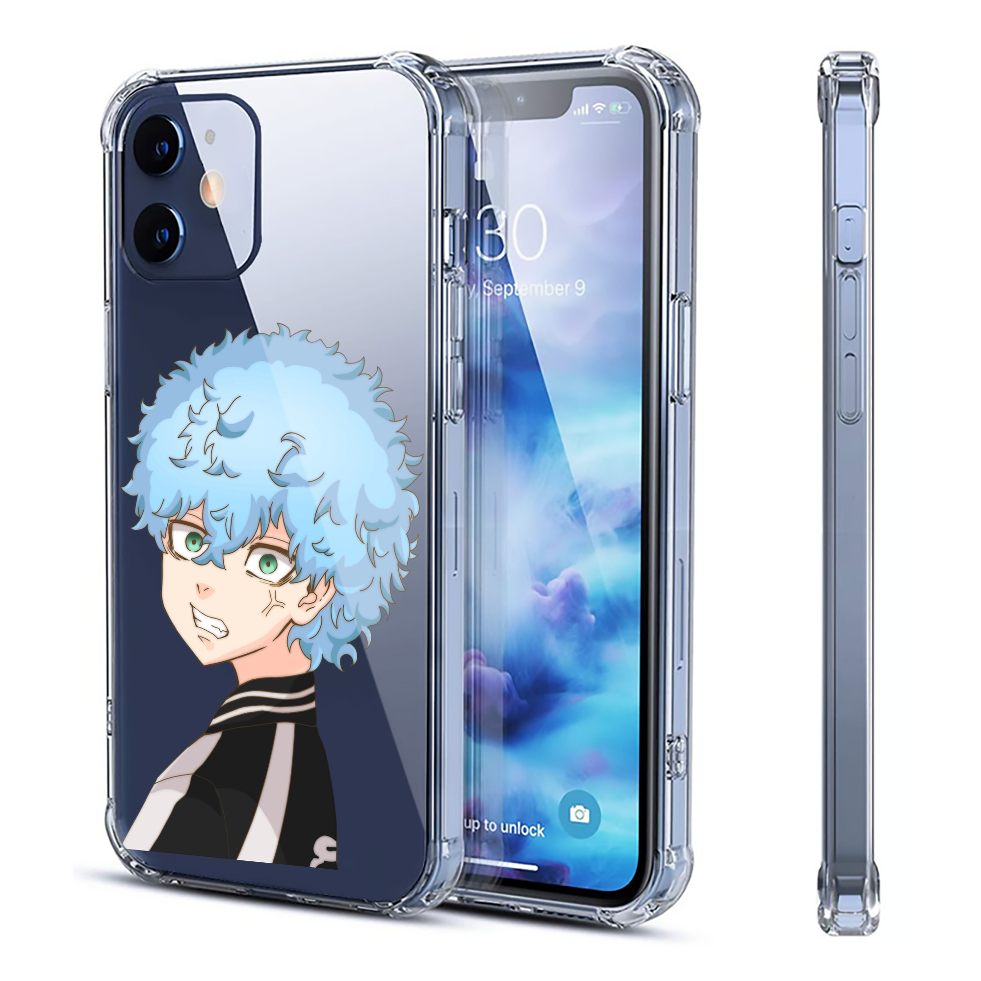 （画像用） 東京リベンジャーズ Tokyo Revengers 【iPhone 12シリーズ対応】透明スマホケース（クリアソフトケース）